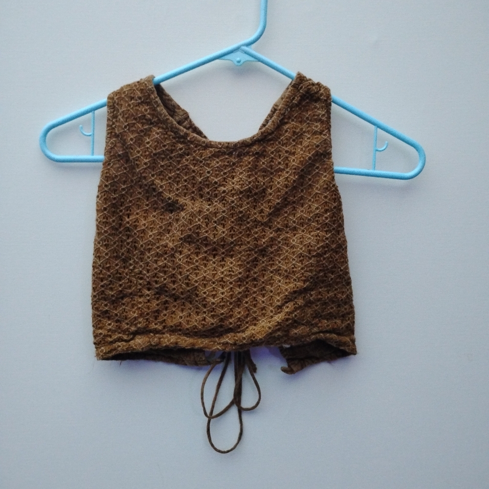 Earthbound Textured Brown Apparel